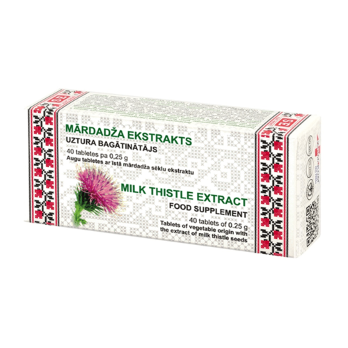 Mariendistel extrakt Tabletten, 40 Tabletten