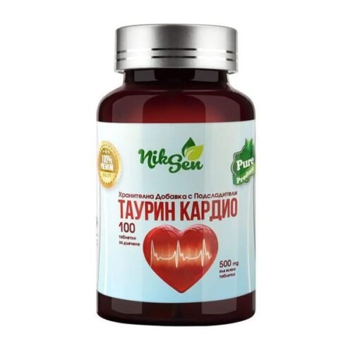NikSen taurinas, 100 tablečių