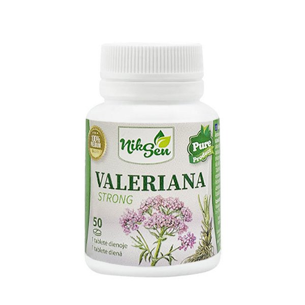 Niksen valerian strong, 50 tablets