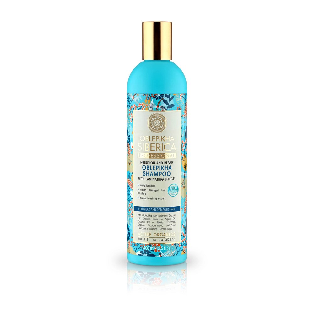 Natura Siberica Oblepikha Professional Sea Buckthorn Shampoo for normal to oily hair, 400 ml