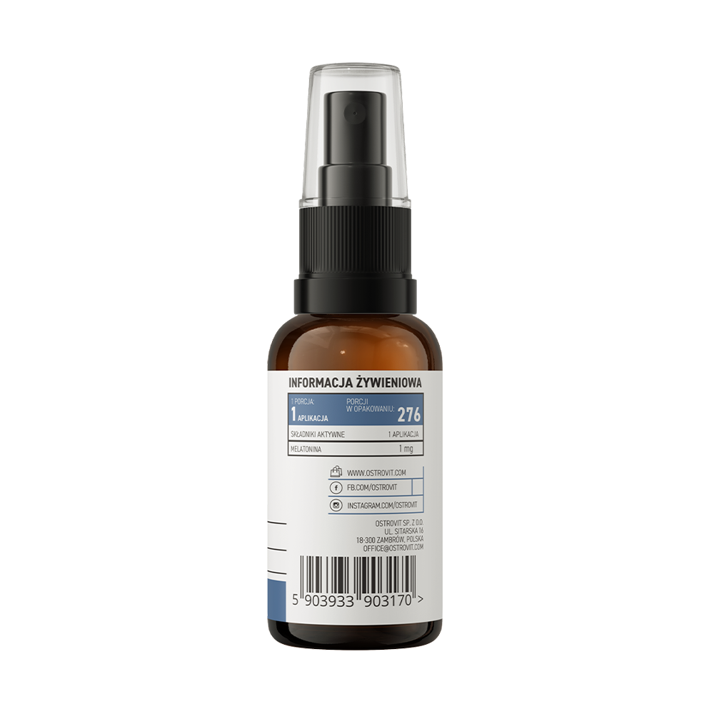 Ostrovit Pharma melatonin spray, 30 ml