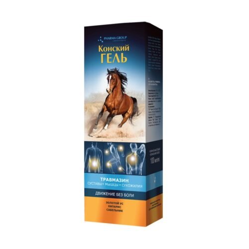 Travmazin Pferde-Gel-Balsam für Körper, Gelenke, 100 ml