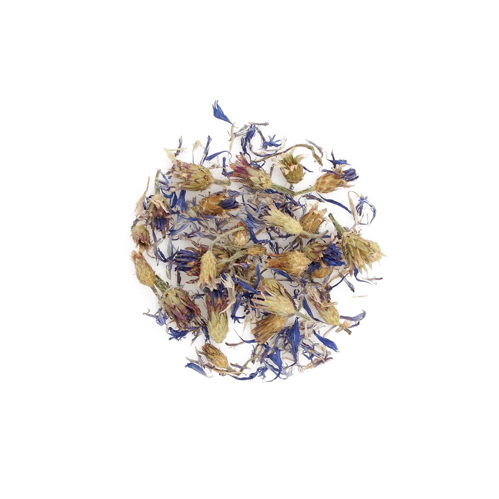 Rugiagėlių žiedlapiai (Centaurea cyanus) nesmulkinti, 50 g