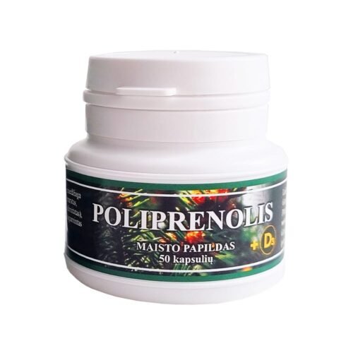 Polyprenol antioxidant + vitamin D3, A, E, 50 capsules