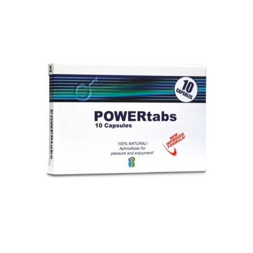 Powertabs Nahrungsergänzungsmittel für Männer, 10 Kapseln