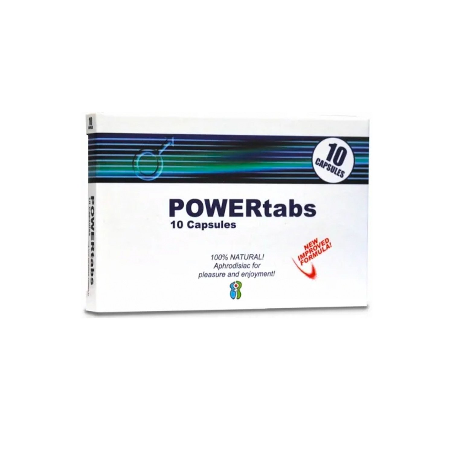 Powertabs food supplement for men, 10 capsules