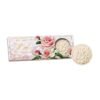 Fiorentino round rose soap set, 375 g