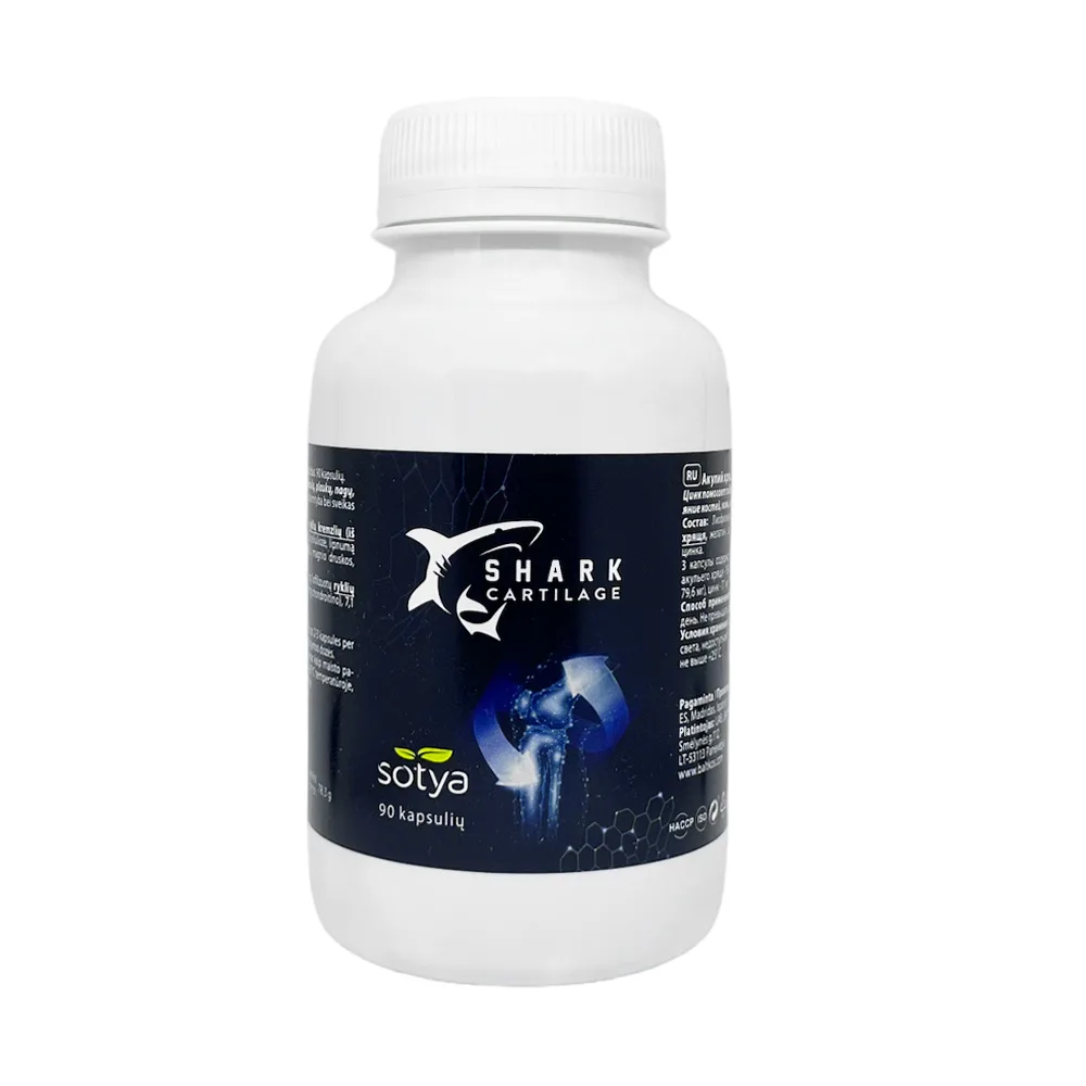 Sotya Shark cartilage with zinc, 90 capsules