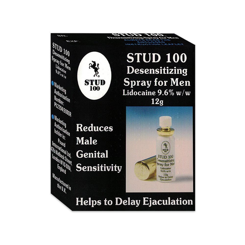 Stud 100 Delay Spray for men, 12 g