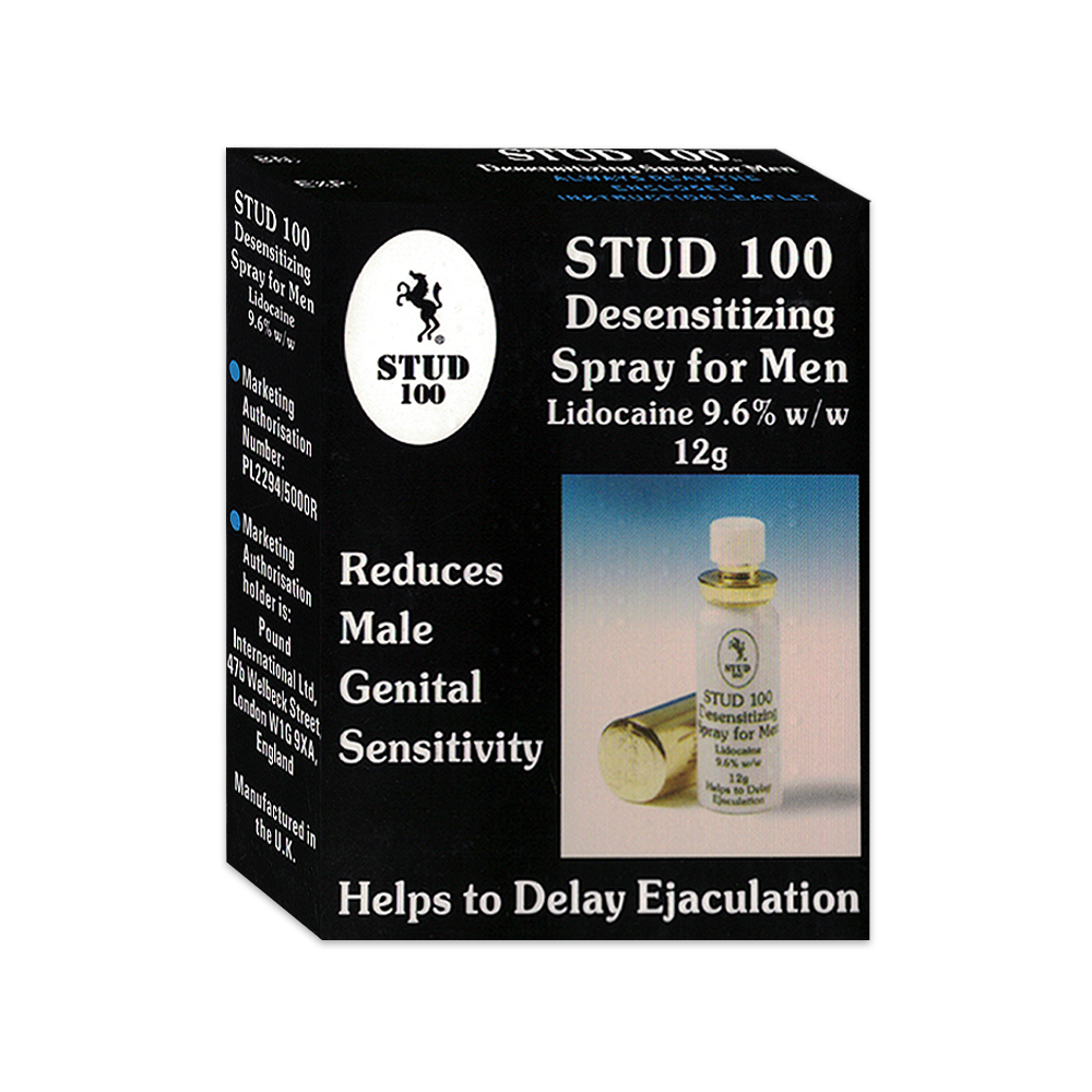 Stud 100 Delay Spray for men, 12 g