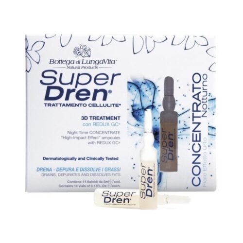 SuperDren Anti-Cellulite Nacht-Konzentrat, 14 Ampullen à 5 ml