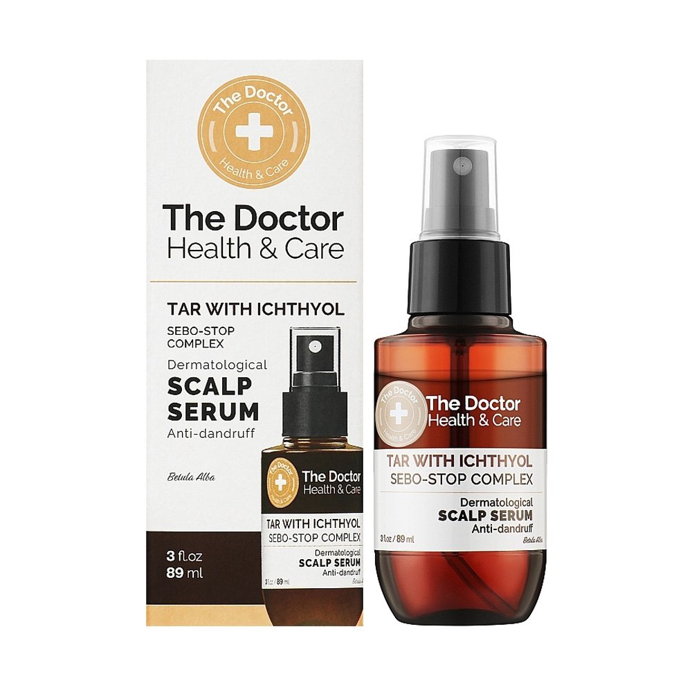 The Doctor Scalp Serum Tar + Ichthyol SEBO-STOP Complex, 89 ml