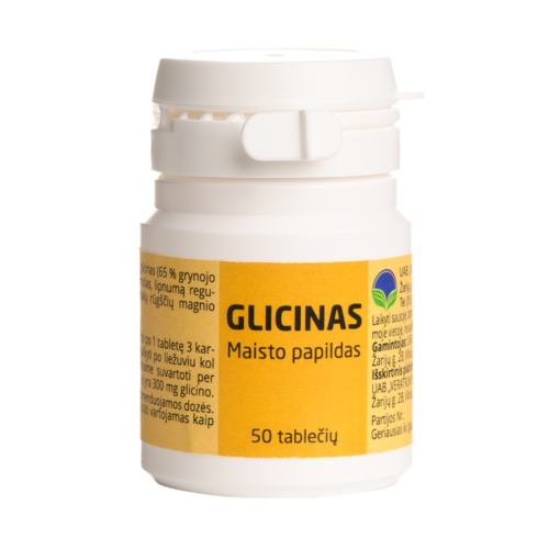 Glycin lösliche Tabletten 100 mg, 50 Tabletten