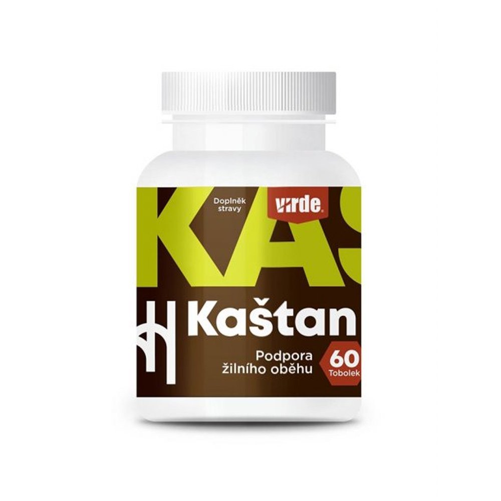 Virde Kastanfit Horse Chestnut + Mapighia Glabra + Rutin, 60 capsules