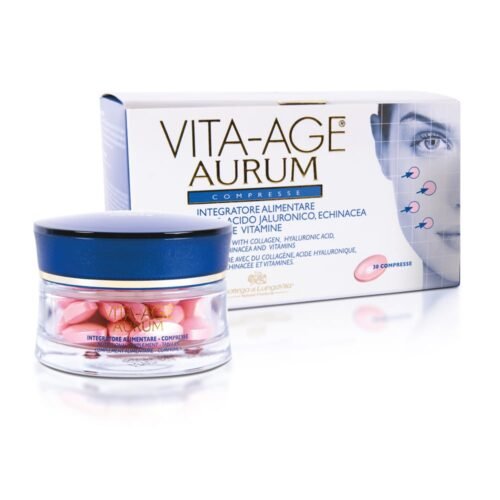 Vita-Age Aurum super kompleksas odai su jūriniu kolagenu, 30 tablečių