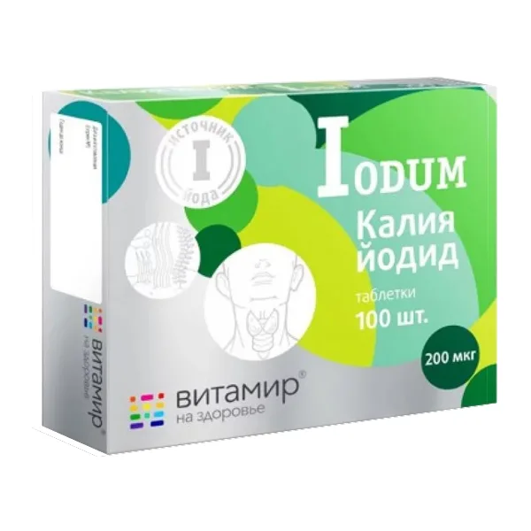 Vitamir iodine, 100 tablets