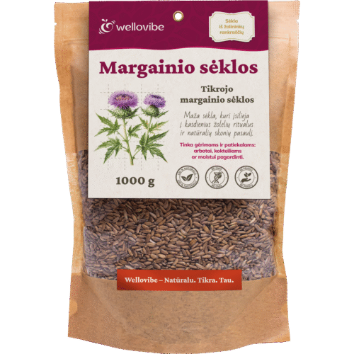 Wellovibe milk thistle seeds, 1 kg
