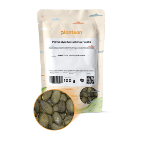 Moliūgų sėklos be lukštų, 100 g