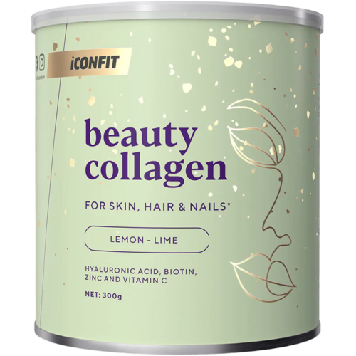 IconFit grožio kolagenas citrinų-žaliųjų citrinų skonio, 300 g