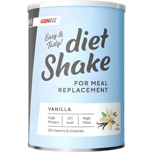 IconFit dietinis kokteilis (vanilės skonio), 495 g