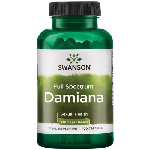 Damiana 510 mg, 100 Kapseln