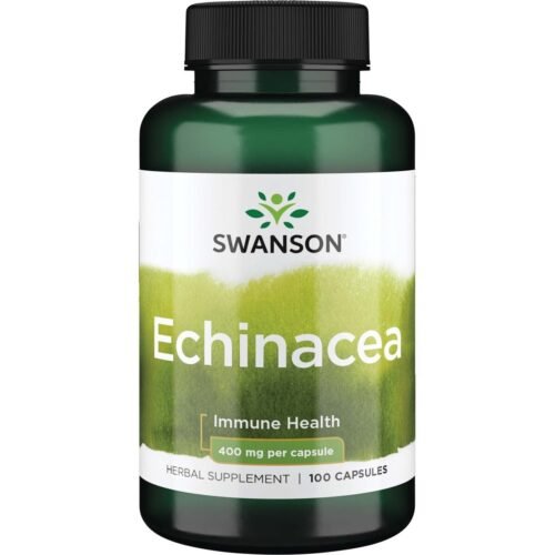 Echinacea, food supplement, 100 capsules