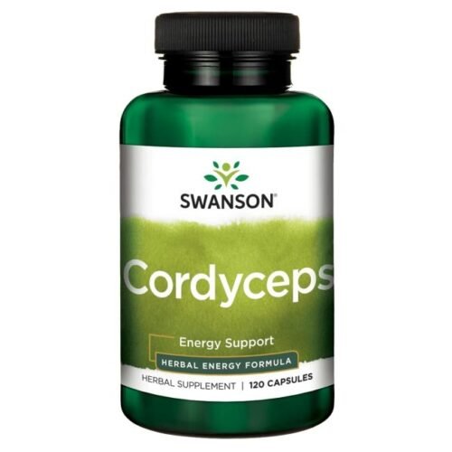 Kordicepsas 600 mg, 120 kapsulių