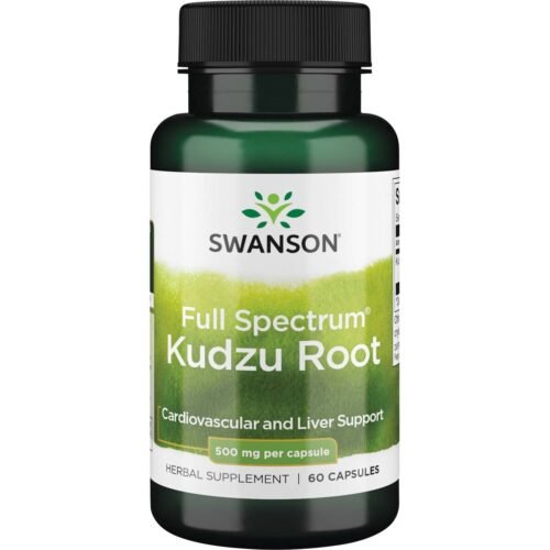Kudzu 500 mg, 60 kapsulių