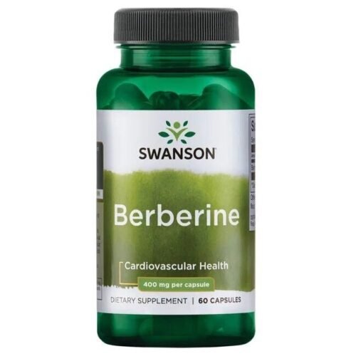 Berberinas 400 mg, 60 kapsulių