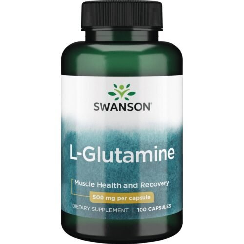L-Glutamin 500 mg, 100 Kapseln