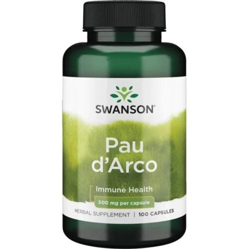 Pau d’Arco (skruzdžių medis) 500 mg, 100 kapsulių