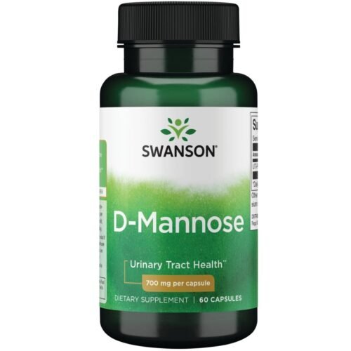D-manozė 700 mg, 60 kapsulių