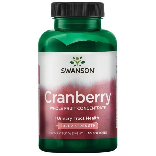 Cranberry-Konzentrat mit den Vitaminen C und E, 60 Kapseln