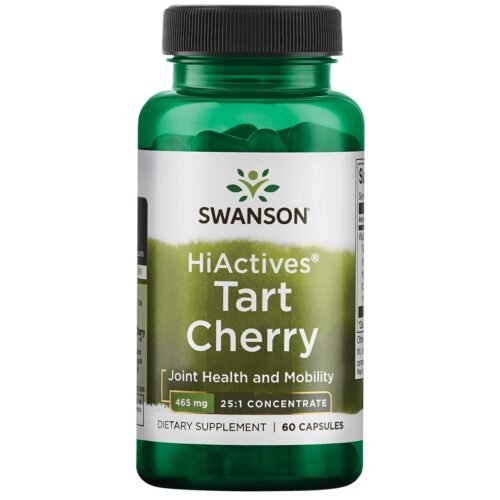 Paprasčioji vyšnia (Tart Cherry) 25:1 koncentratas, 60 kapsulių