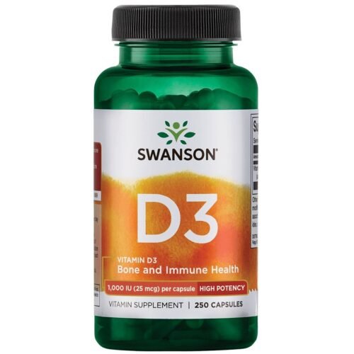 Vitamin D3 1000 IE, 250 Kapseln