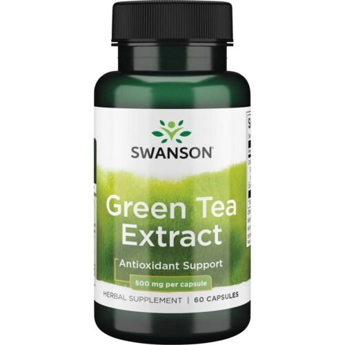 Grüner Tee Extrakt 500 mg, 60 Kapseln