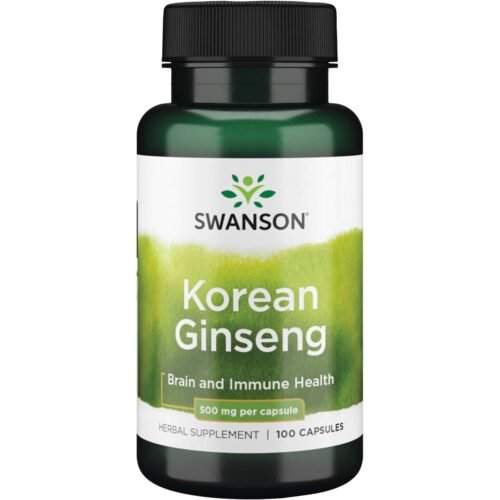Ginseng 500 mg, 100 Kapseln