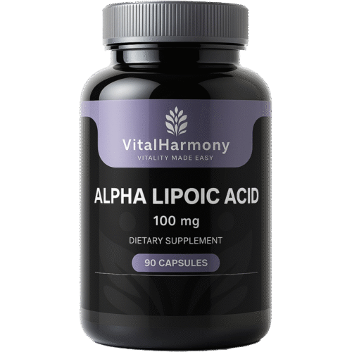 VitalHarmony Alpha Lipoic Acid 100 mg, 90 capsules